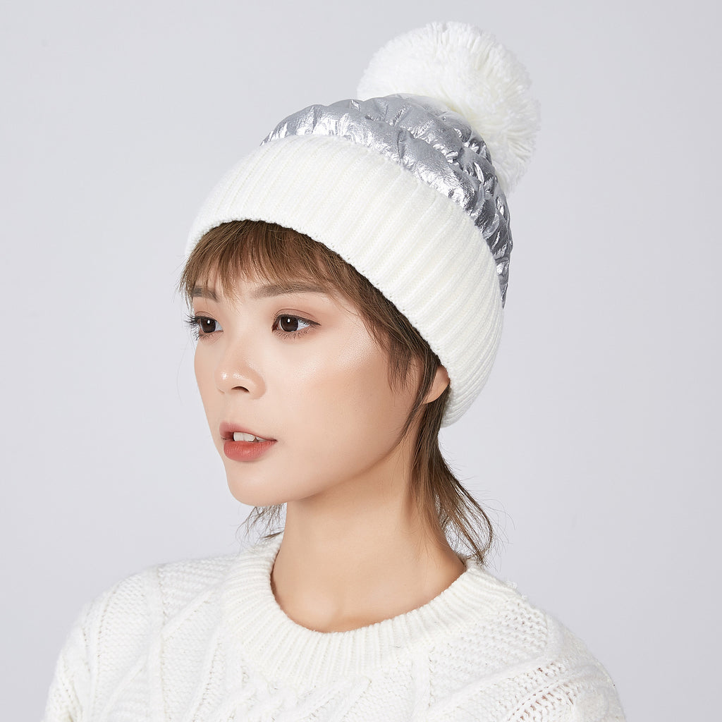 All-match thick woolen hat