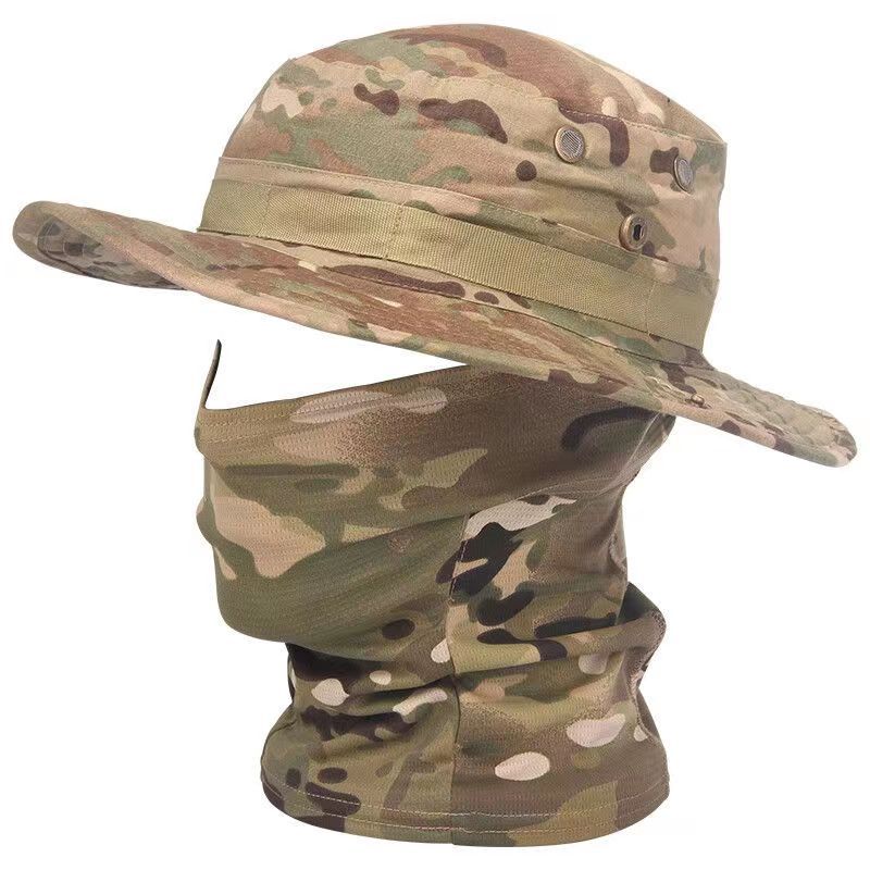 Outdoor Mountaineering Camping Fishing Sun-proof Bucket Hat Mask