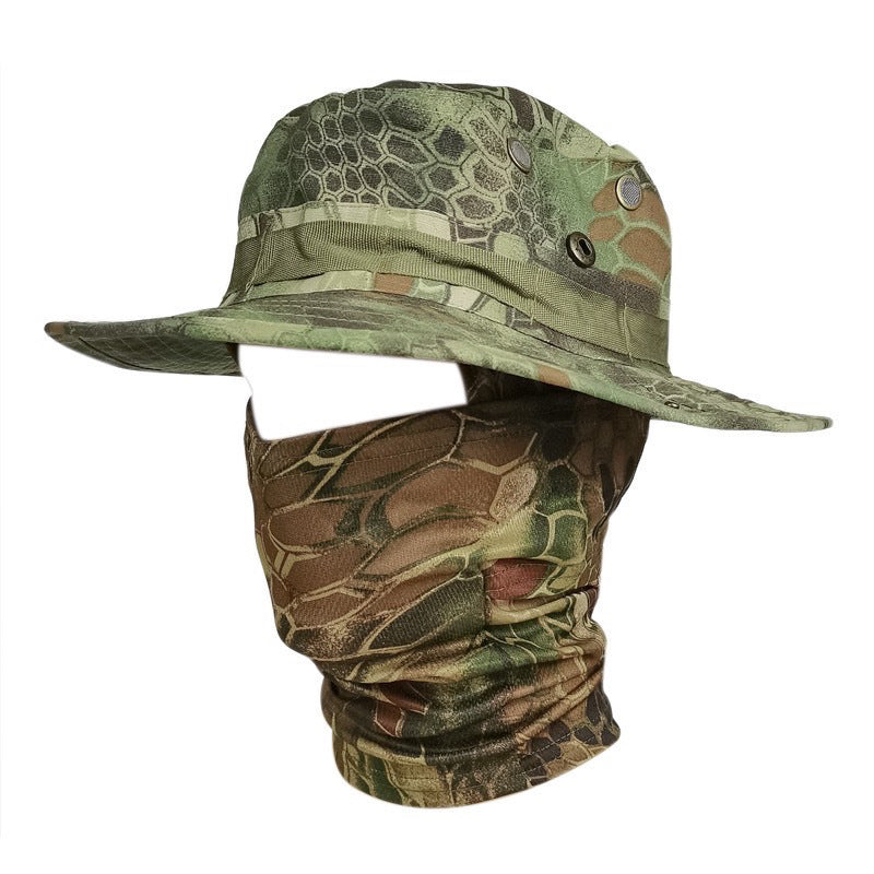 Outdoor Mountaineering Camping Fishing Sun-proof Bucket Hat Mask