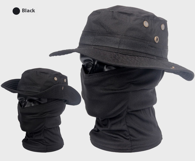 Outdoor Mountaineering Camping Fishing Sun-proof Bucket Hat Mask