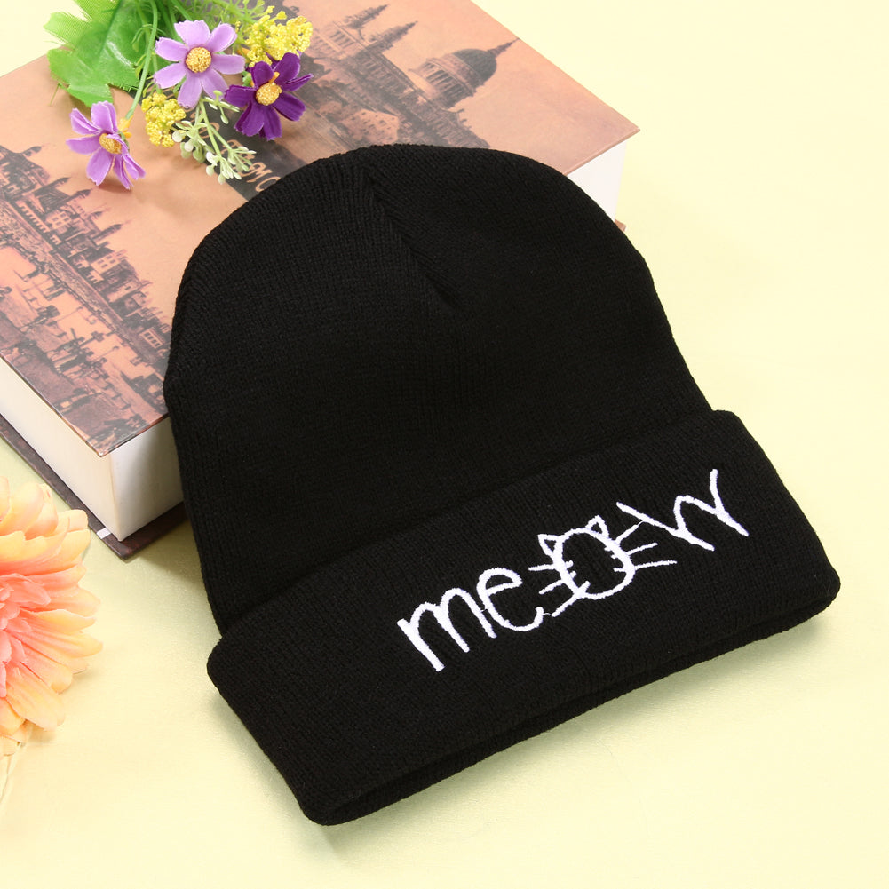 Autumn MEOW Casual Hip Beanies