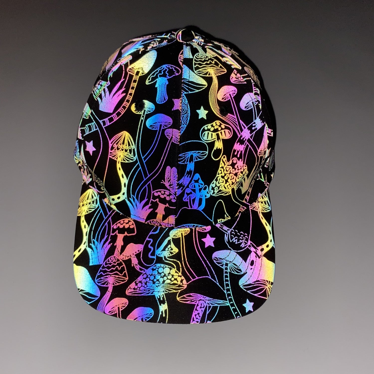 Colorful Reflective Men's And Women's Sun Hats