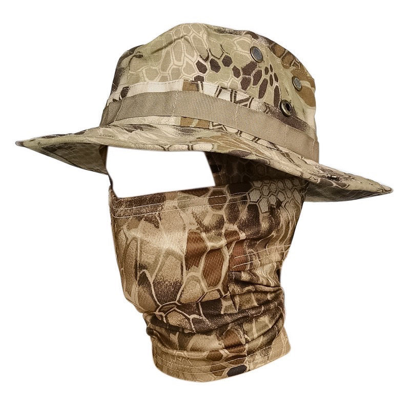 Outdoor Mountaineering Camping Fishing Sun-proof Bucket Hat Mask