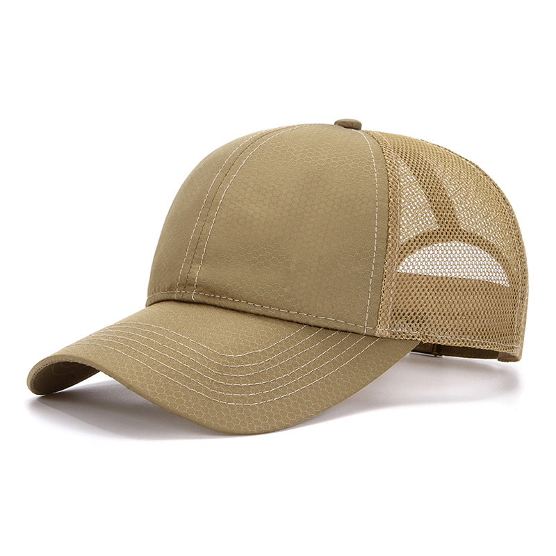 Outdoor Mesh Breathable Baseball Caps For Middle-aged And Elderly People