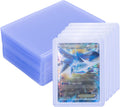 Transparent Card Cases Set of 30 Card Sleeves Clear Regular Thickness Trading Card Case Suitable for Sports Cards, Trading Cards, MTG, Pokemon Magic