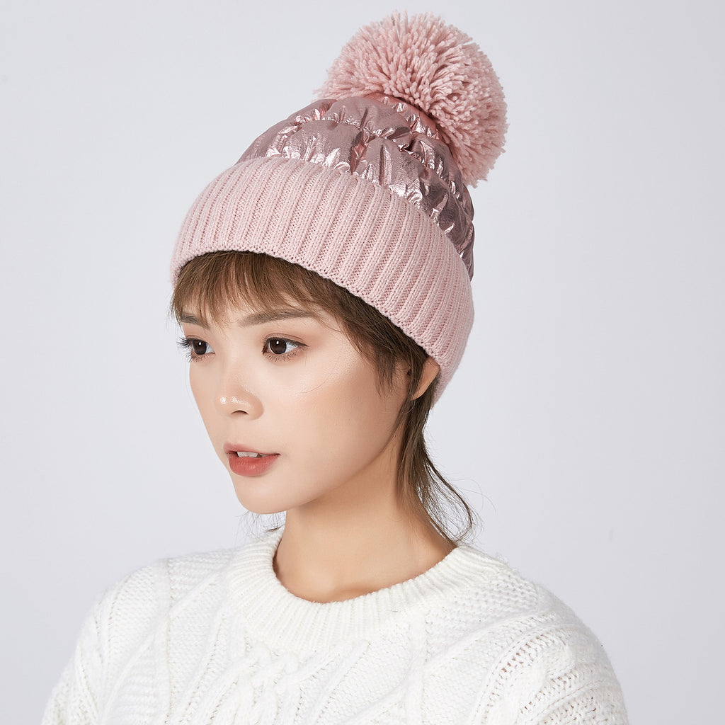 All-match thick woolen hat