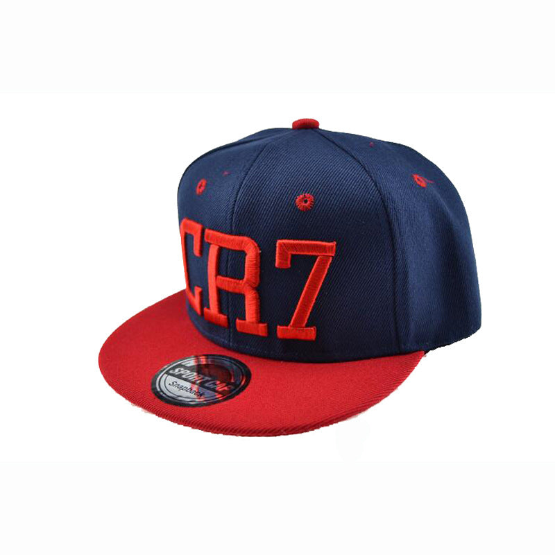 Children's CR7 Embroidered Baseball  Hip Hop Flat-brimmed