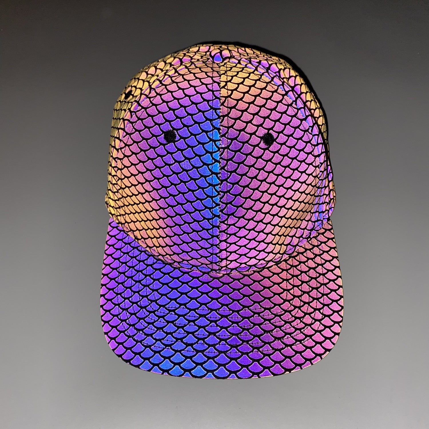 Colorful Reflective Men's And Women's Sun Hats